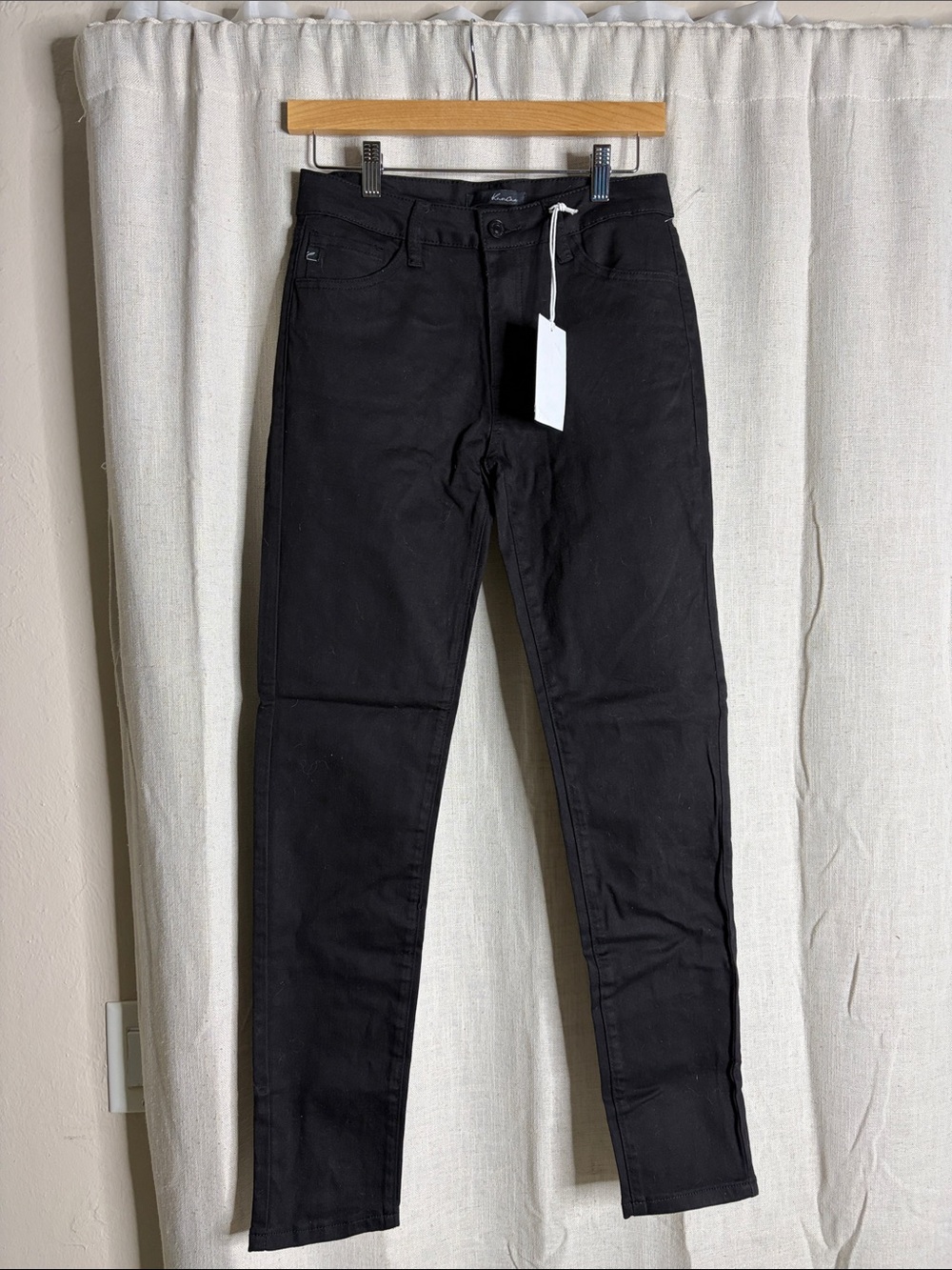 KanCan Men's Skinny Jeans in Black